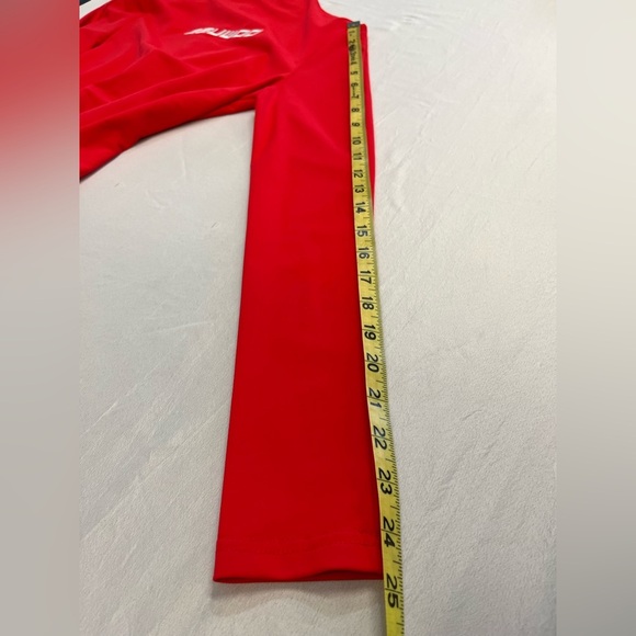 NWT GSUWOO Red Long Sleeved Rashguard Swimsuit, Sz. LG - Picture 10 of 13